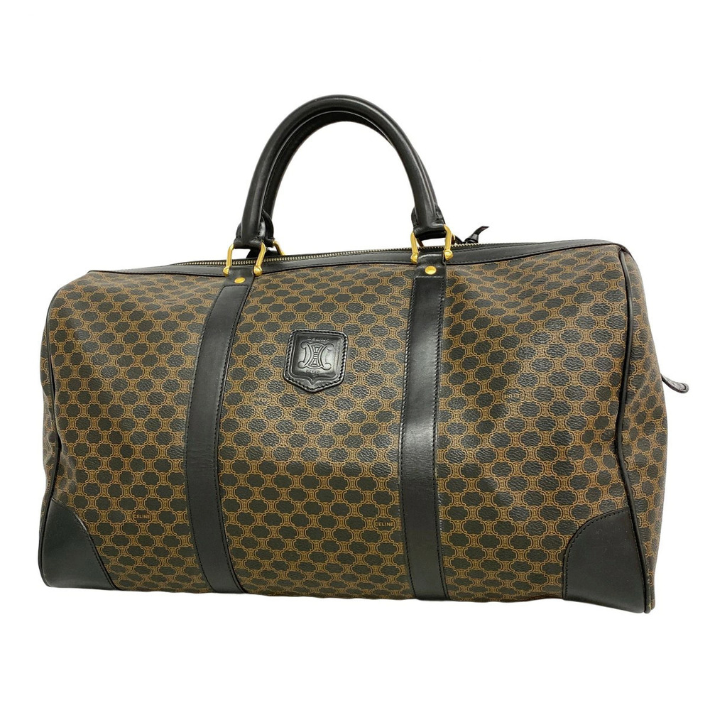 Celine Boston Bag Macadam Black